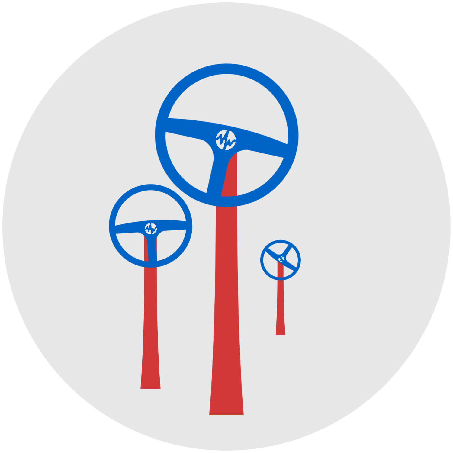 Windenergie Anlagensteuerung - Symbol